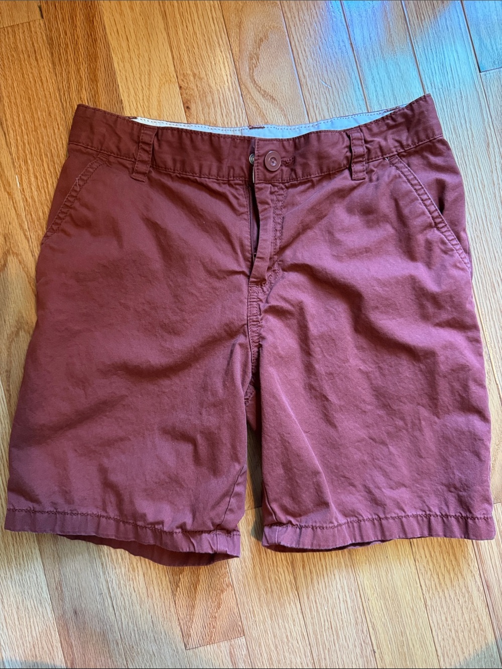 Cat & Jack Boys' Chino Shorts Redwood Brown